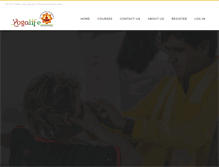 Tablet Screenshot of onlineyogalife.com